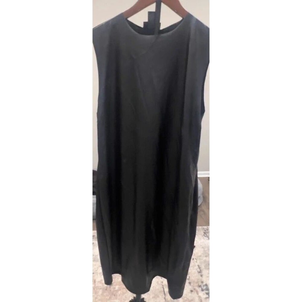 Just Polly New York Black Sleeveless Midi Dress Plus Size 3X